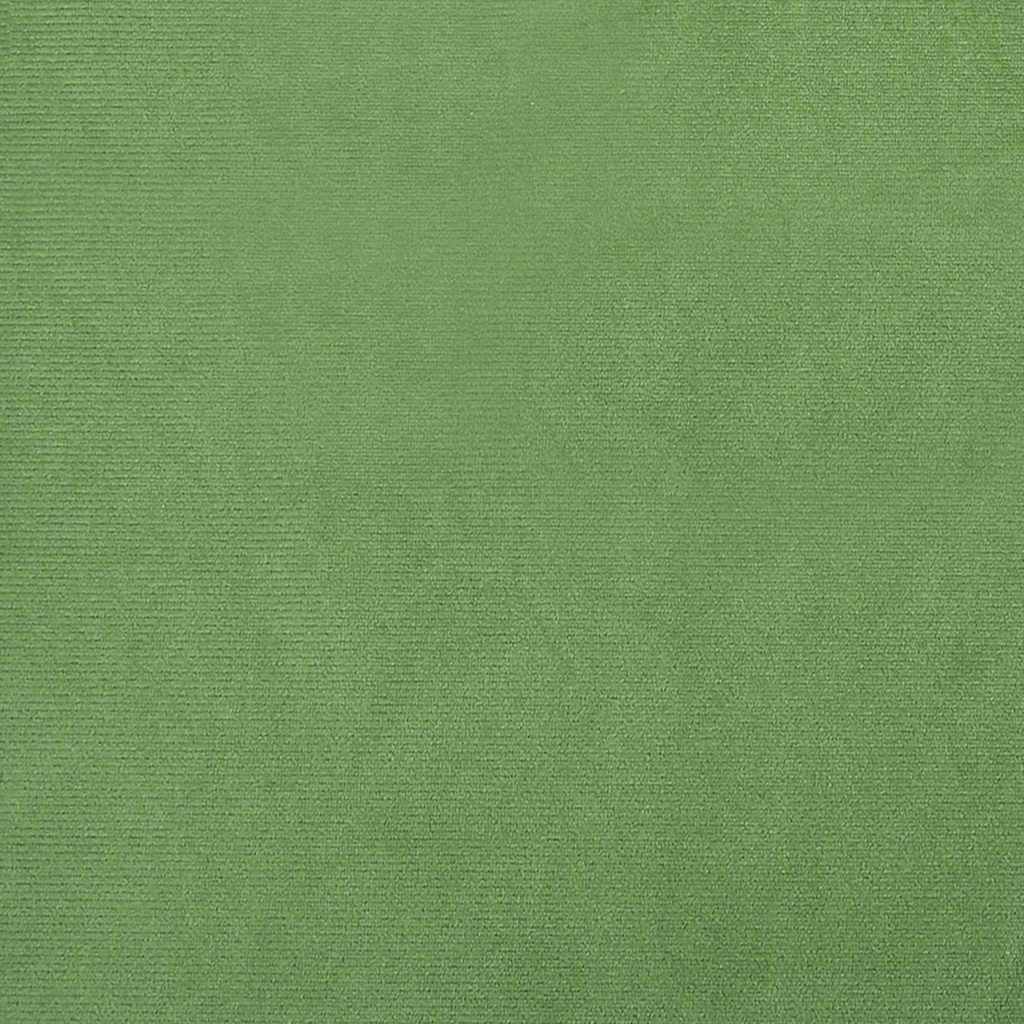 Chaises de Salle à Manger avec Roues 2 pcs Vert clair Velours - XIOS