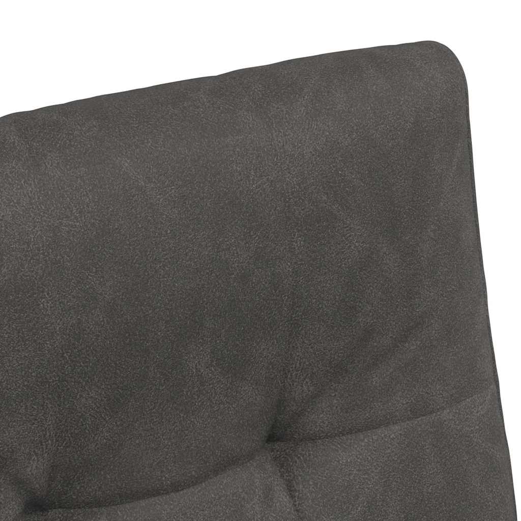 Chaises de Salle à Manger avec Roues 2 pcs Noir 58 x 67 x 97 cm - XIOS