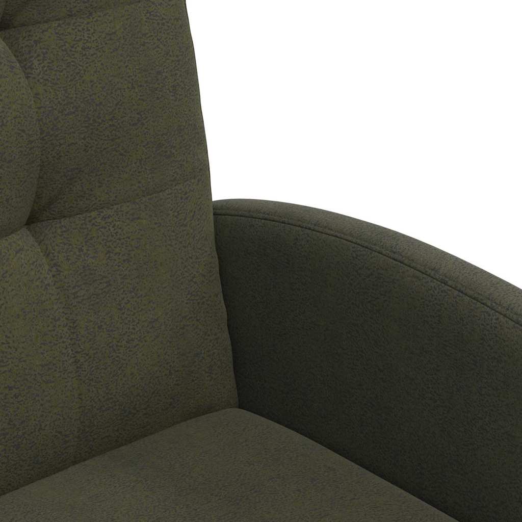 Chaises de Salle à Manger avec Roues 2 pcs Vert armée - XIOS