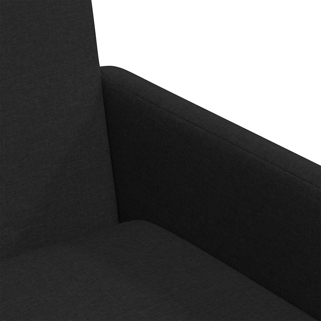 Chaises de salle à manger 2 pcs Noir 57 x 67 x 95 cm tissu - XIOS