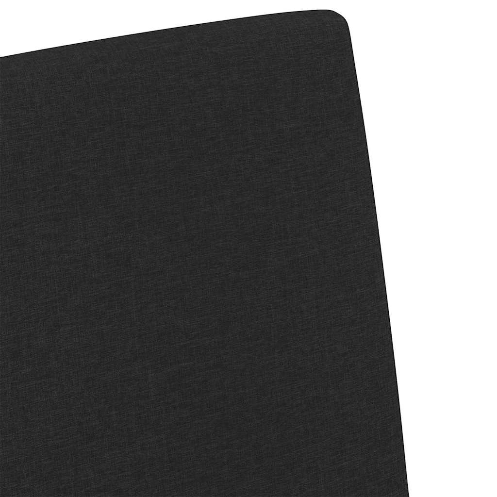 Chaises de salle à manger 2 pcs Noir 57 x 67 x 95 cm tissu - XIOS