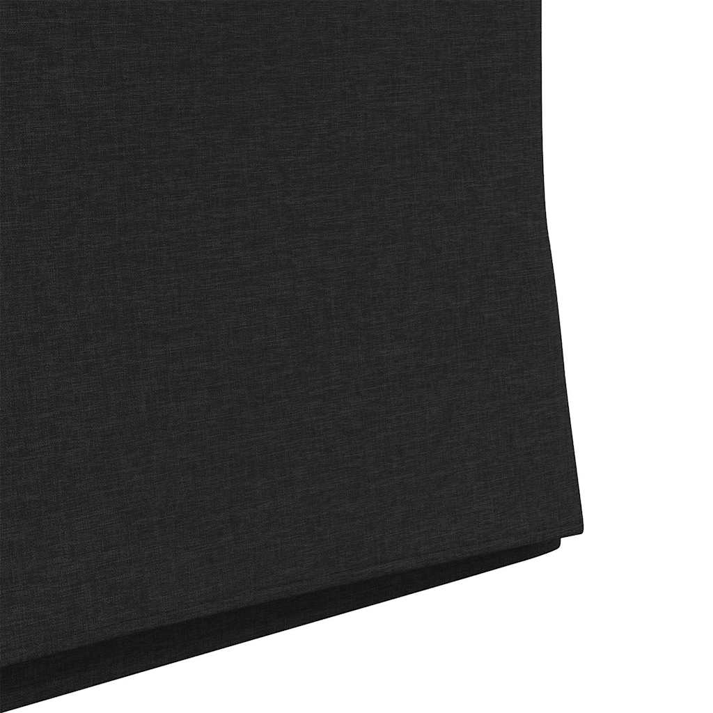 Chaises de salle à manger 2 pcs Noir 57 x 67 x 95 cm tissu - XIOS