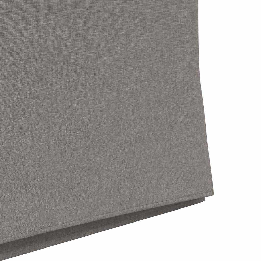 Chaises de salle à manger 2 pcs Taupe 57 x 67 x 95 cm tissu - XIOS
