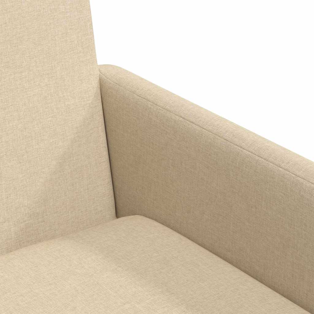 Chaises de salle à manger 2 pcs Crème 57 x 67 x 95 cm tissu - XIOS