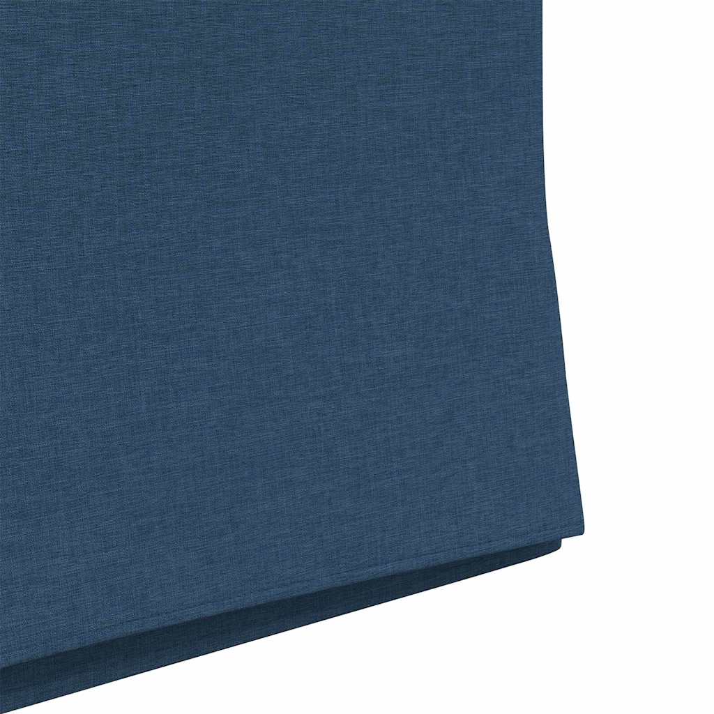 Chaises de salle à manger 2 pcs Bleu 57 x 67 x 95 cm tissu - XIOS