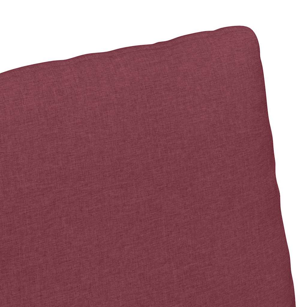 Chaises de salle à manger 2 pcs Bordeaux 57 x 67 x 98 cm tissu - XIOS
