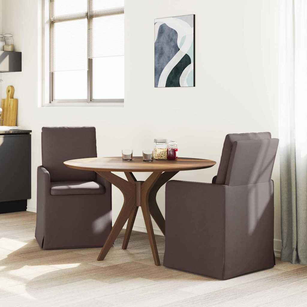 Chaises de salle à manger 2 pcs Marron foncé 57 x 67 x 98 cm - XIOS