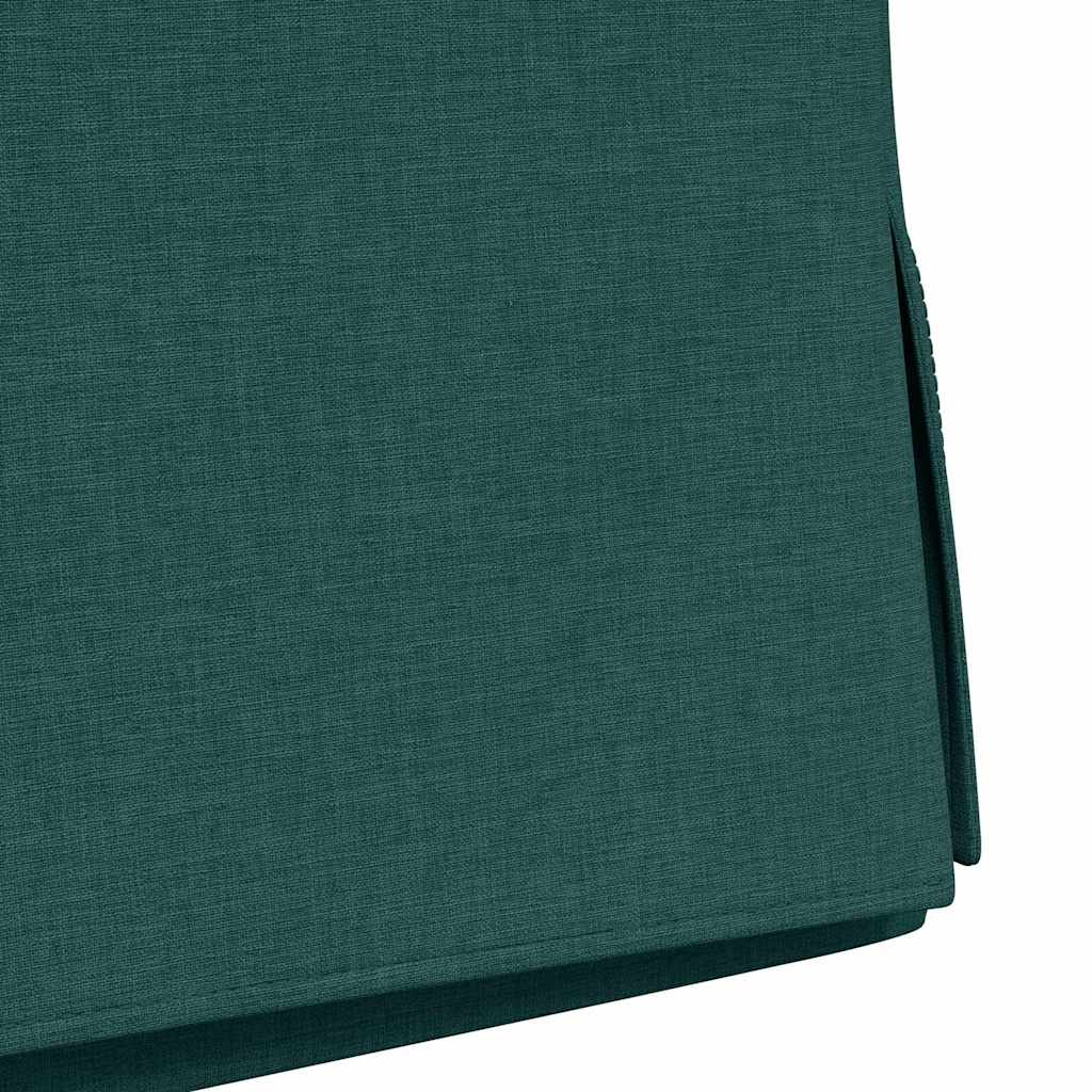 Chaises de salle à manger 2 pcs Vert foncé 57 x 67 x 98 cm - XIOS