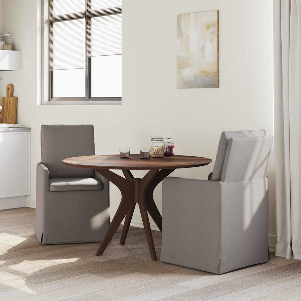 Chaises de salle à manger 2 pcs Taupe 57 x 67 x 98 cm tissu - XIOS