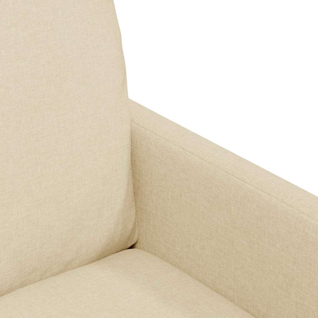 Chaises de salle à manger 2 pcs Crème 57 x 67 x 98 cm tissu - XIOS