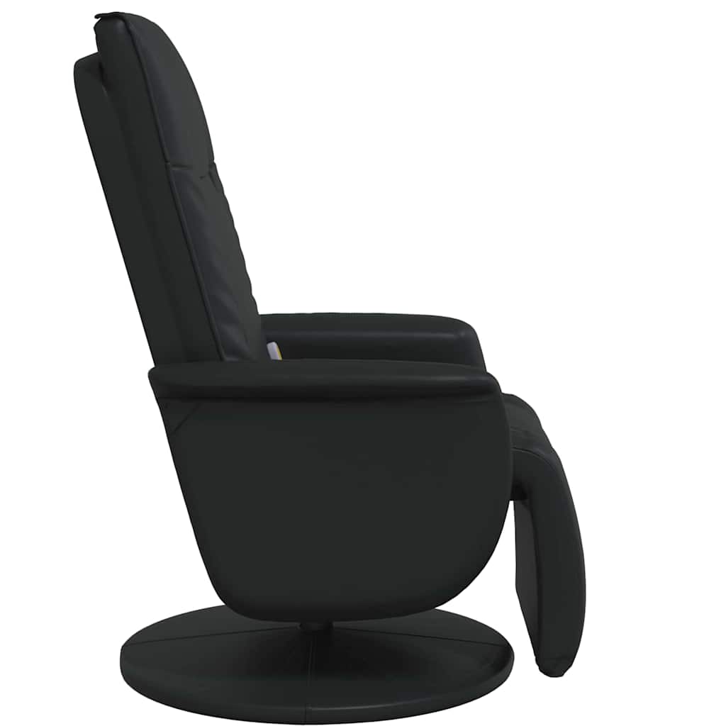 Fauteuil de massage pivotant Noir 71 x 90 x 105 cm Simili cuir - XIOS