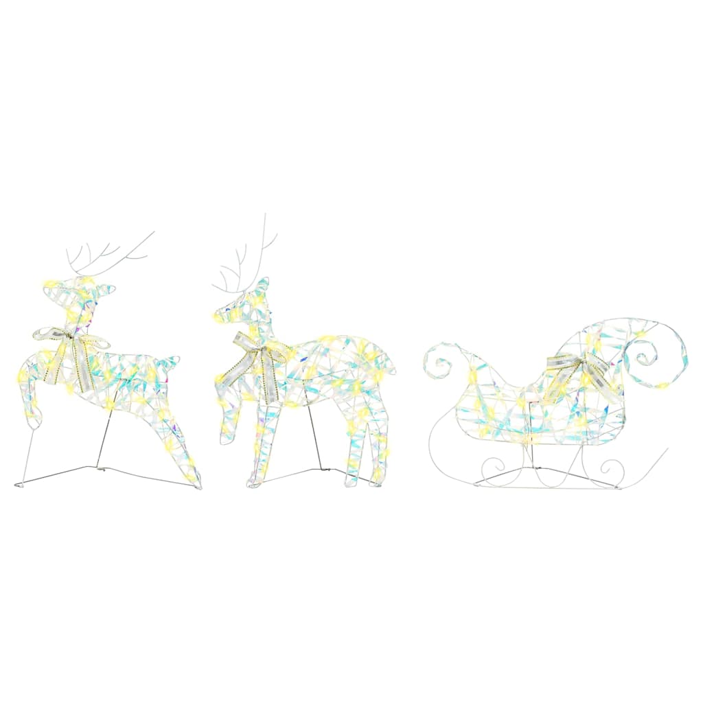 Rennes LED avec 40 LED 7 pcs Multicouleur PET - XIOS