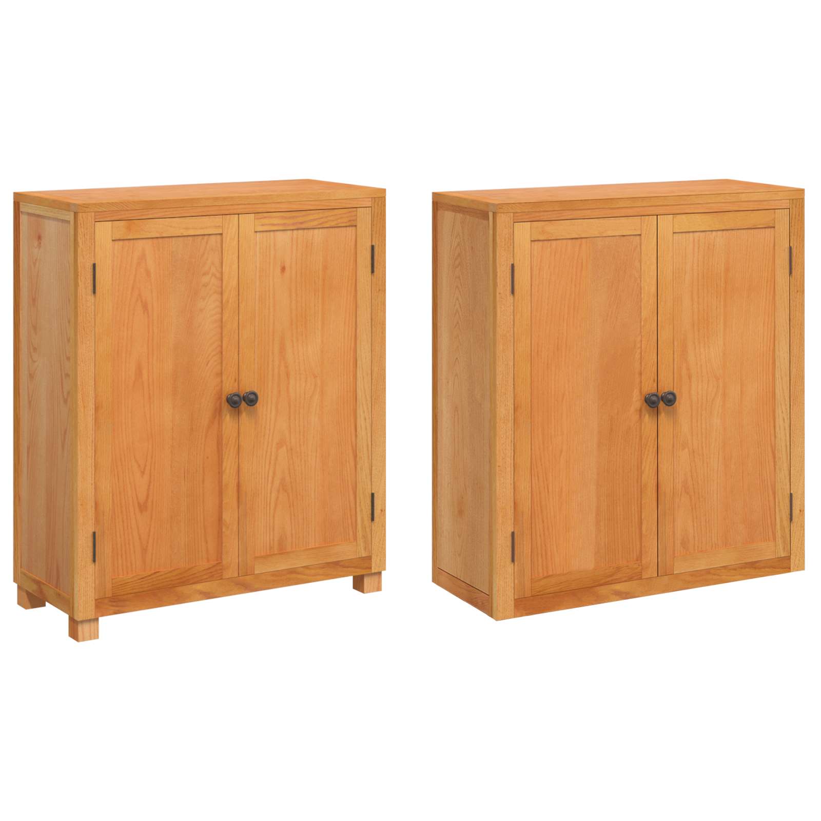 Ensemble de meubles de rangement 2 pc Naturel 80 x 35 x 185 cm - XIOS