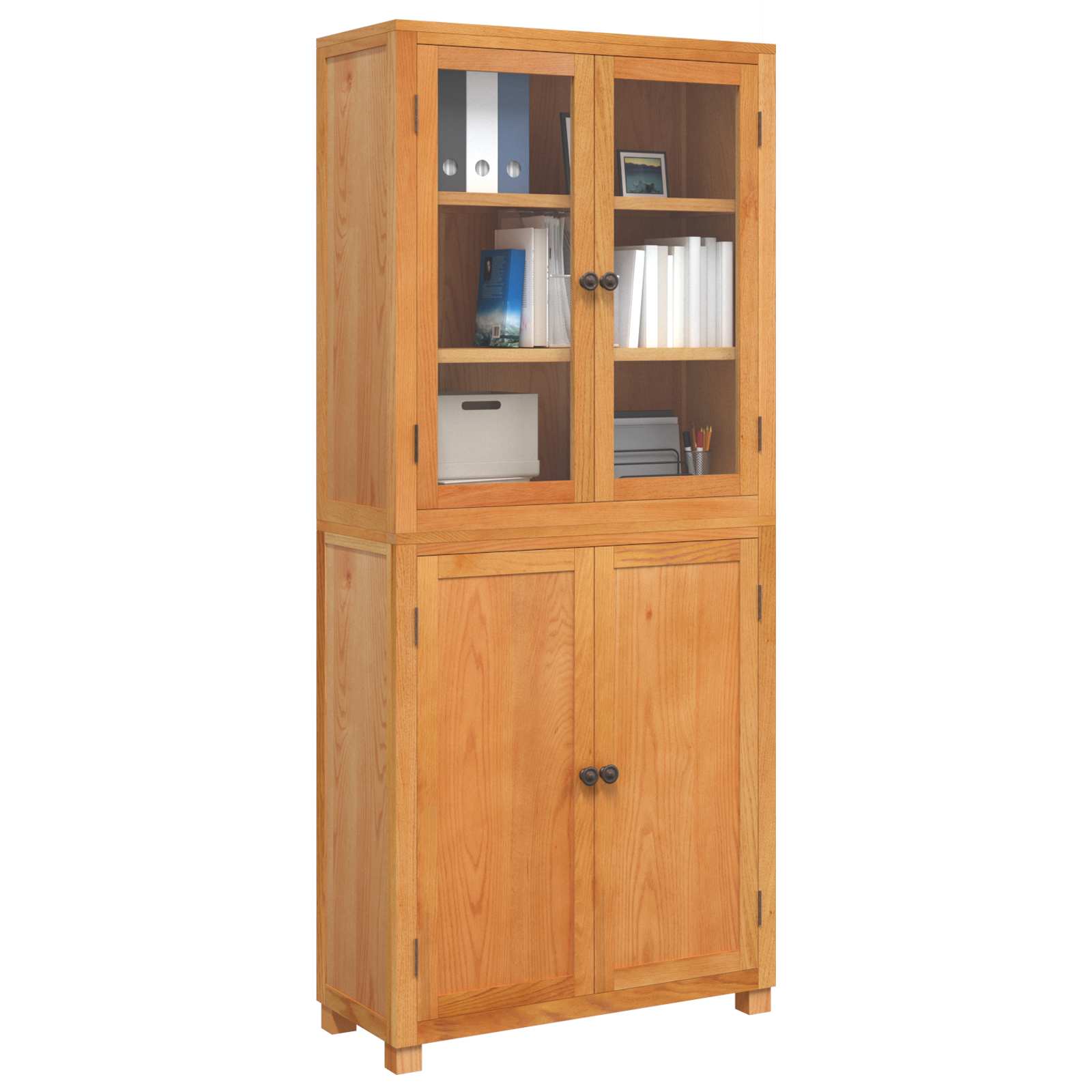 Ensemble de meubles de rangement avec étagère 2 pc Naturel - XIOS