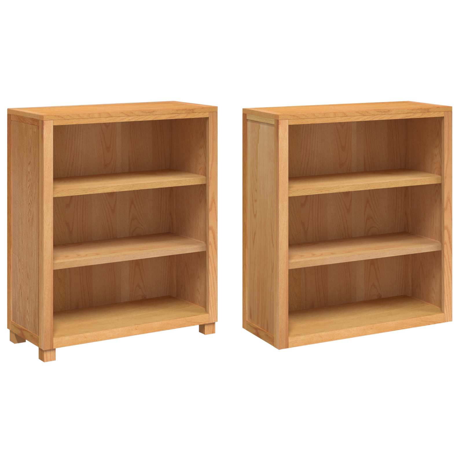 Ensemble de meubles de rangement 2 pc Naturel 80 x 35 x 185 cm - XIOS