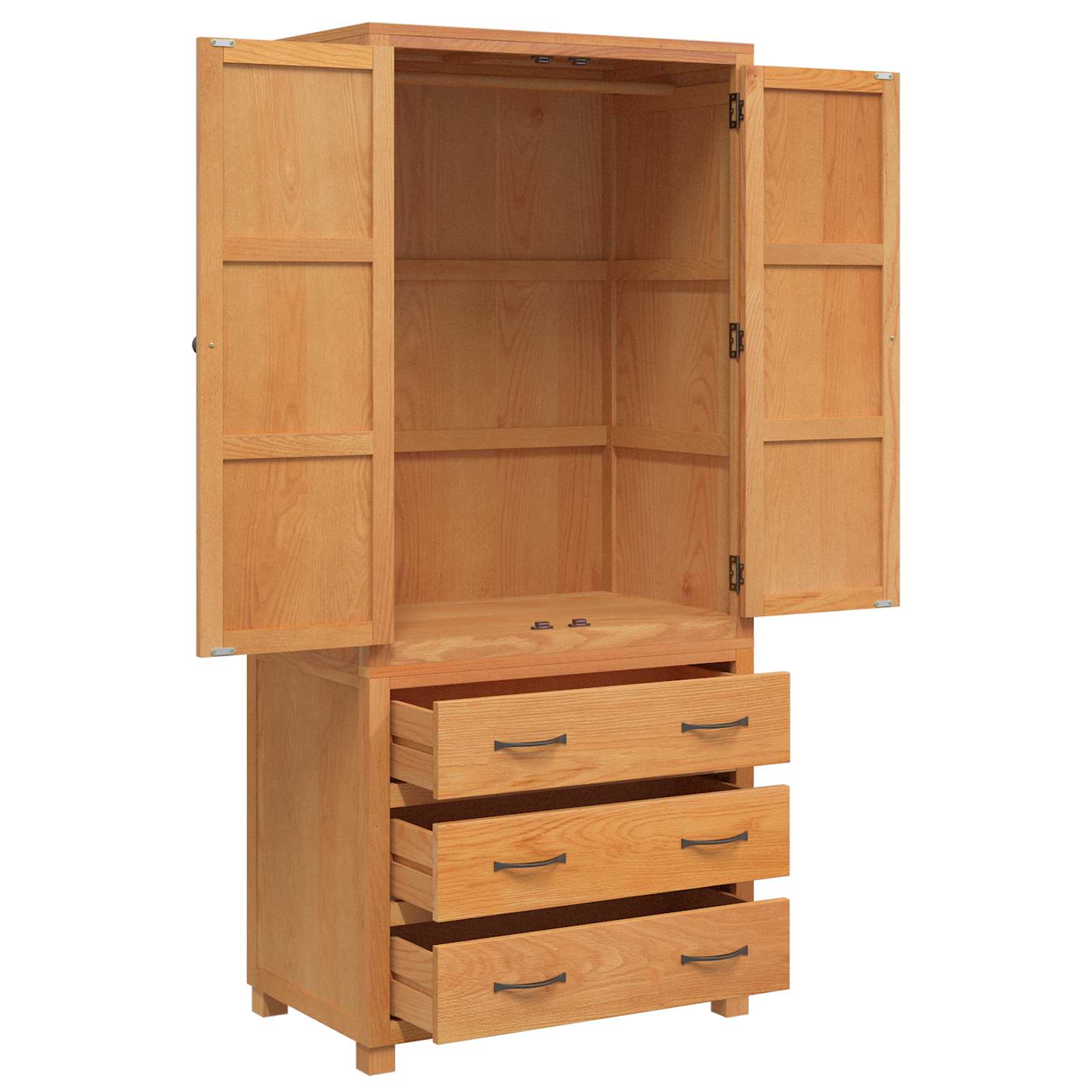 Ensemble de meubles de rangement avec tiroir 2 pc Marron - XIOS