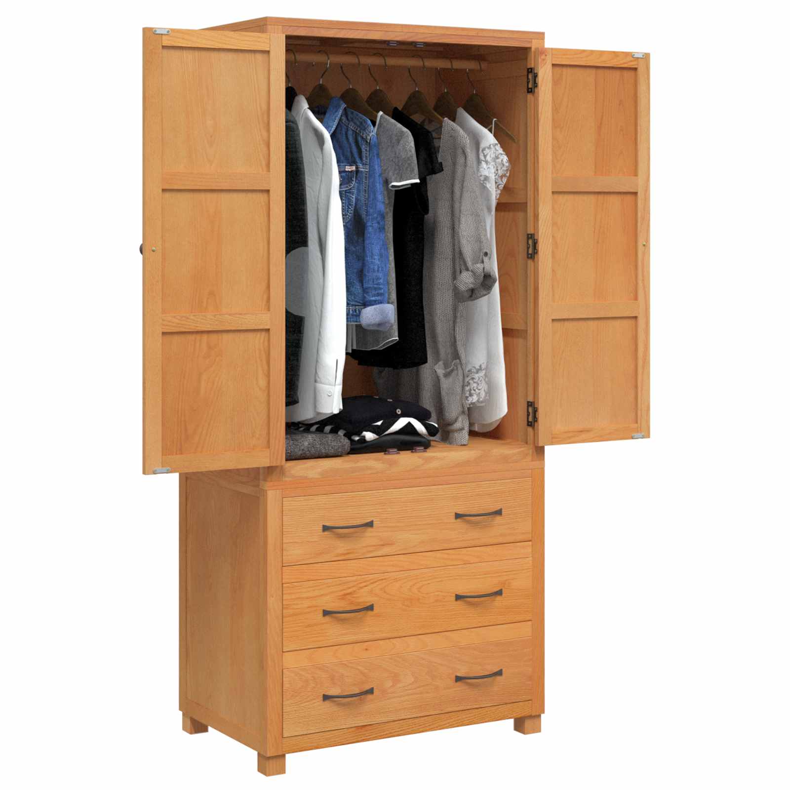 Ensemble de meubles de rangement avec tiroir 2 pc Marron - XIOS