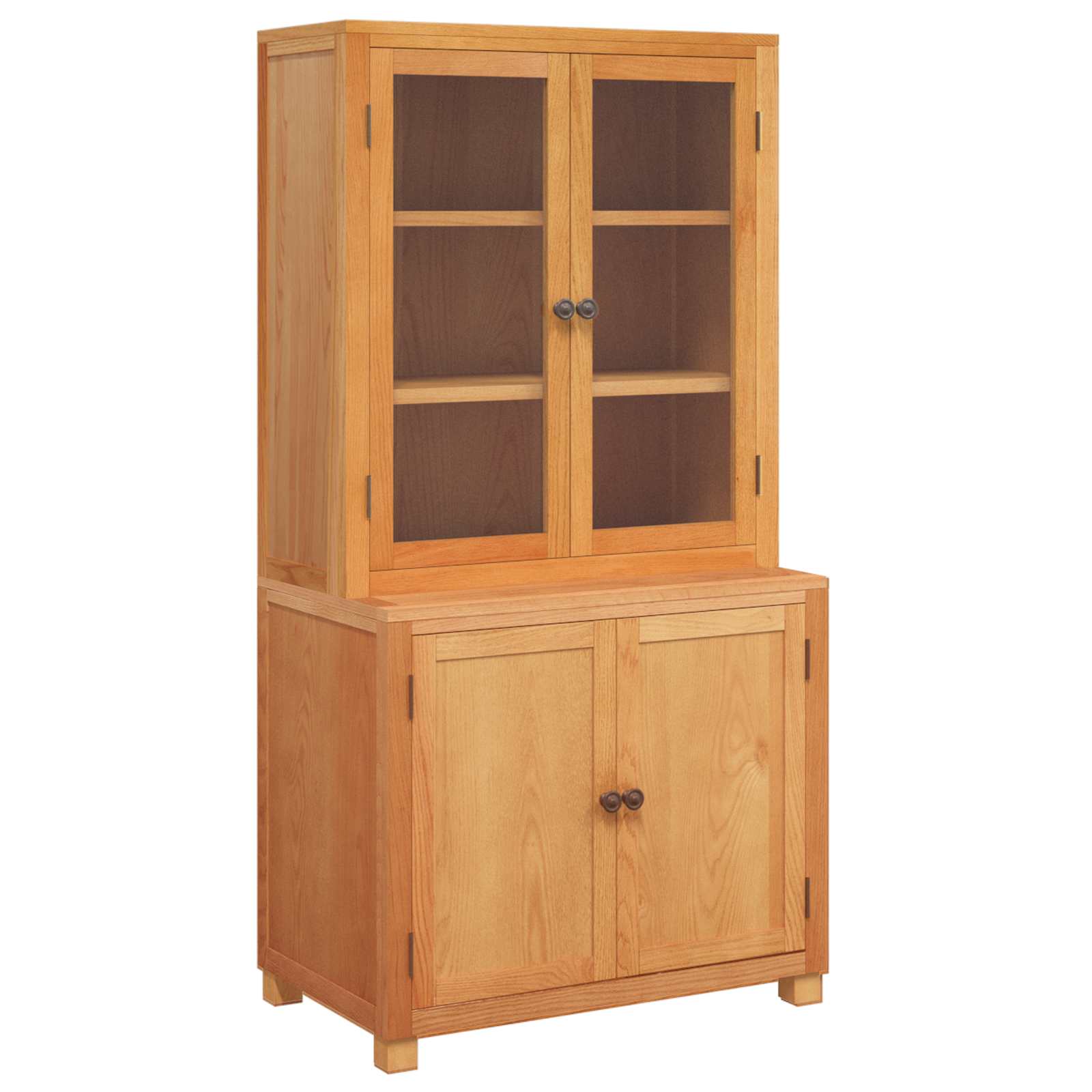 Ensemble de meubles de rangement avec stockage 2 pc Marron - XIOS