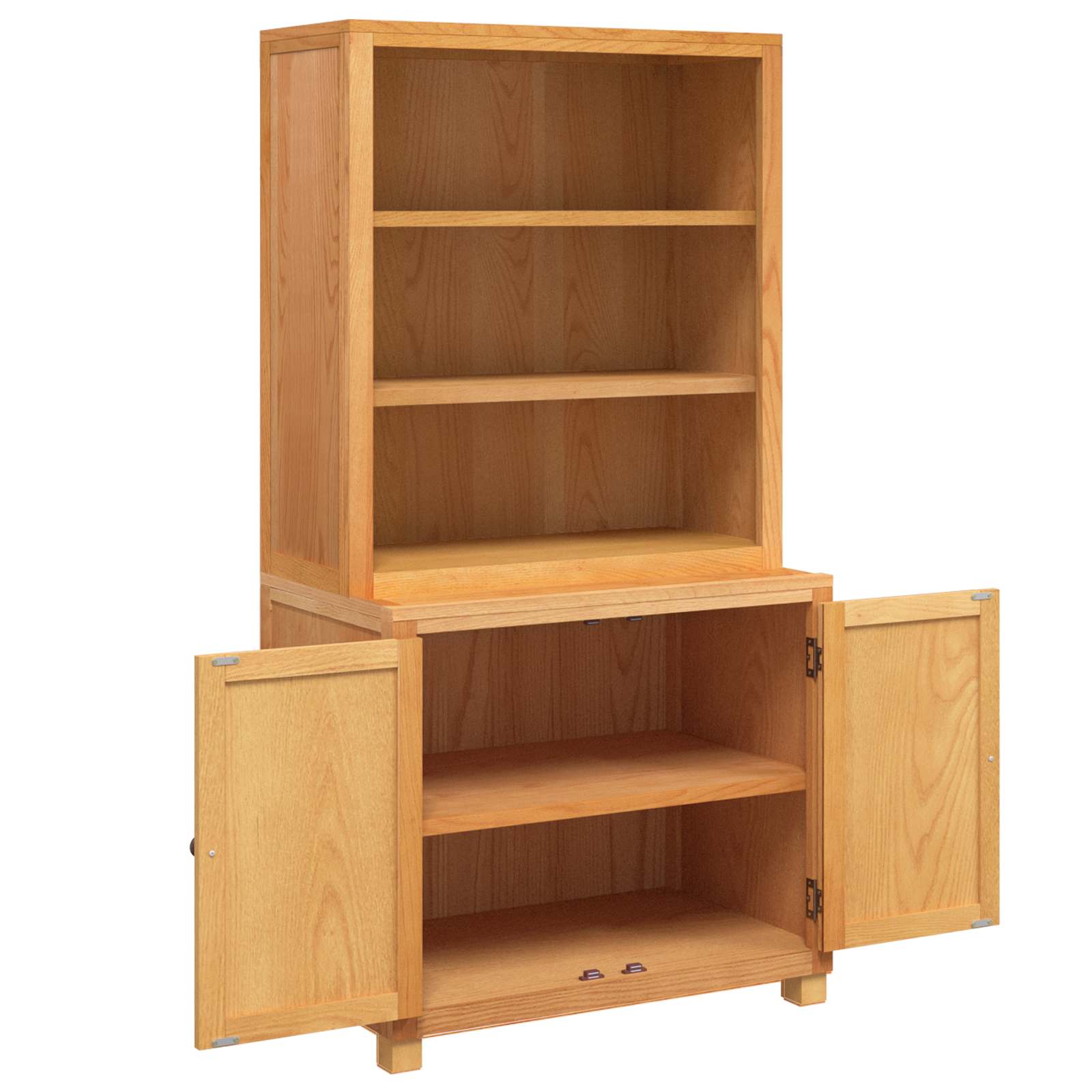 Ensemble de meubles de rangement avec stockage 2 pc Marron - XIOS