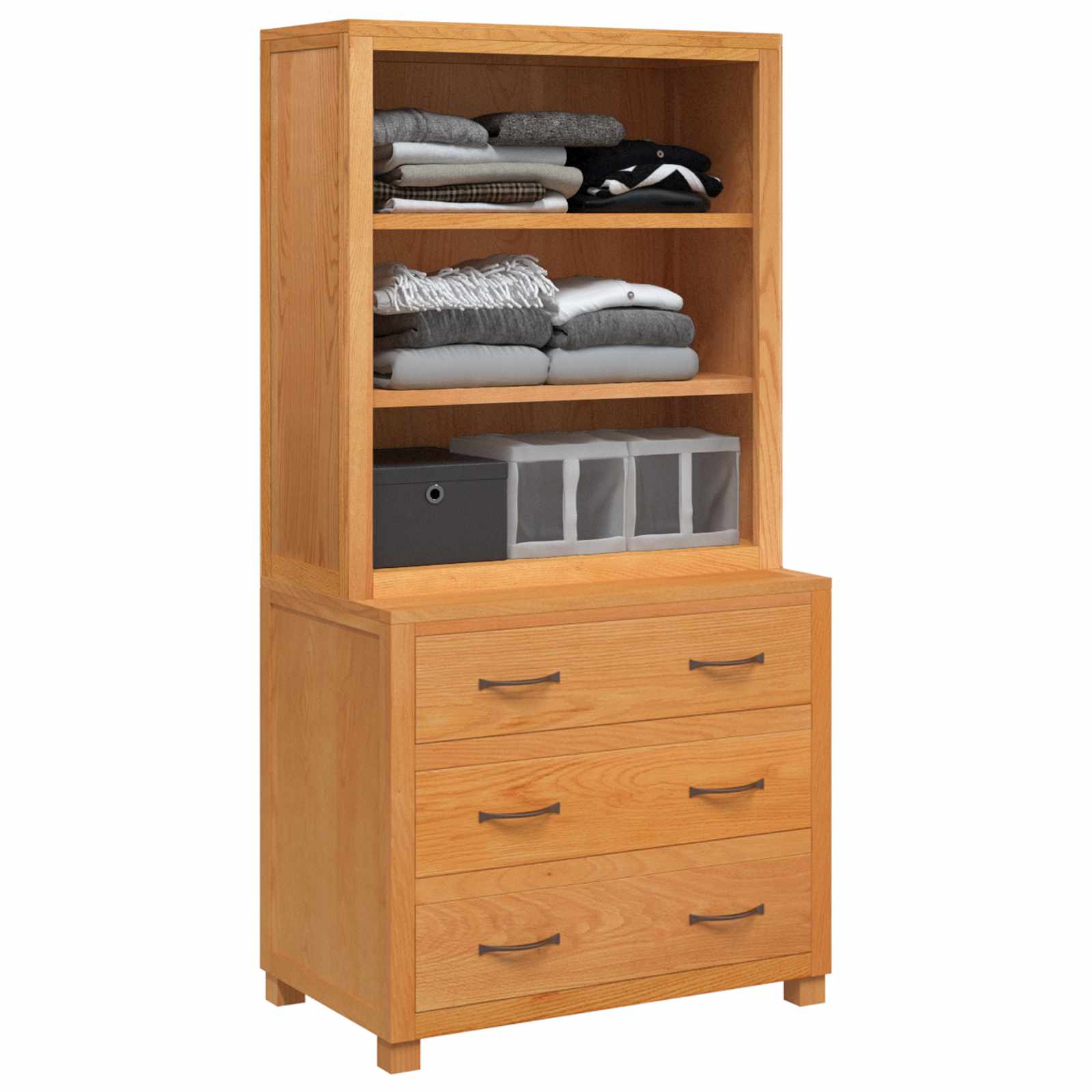 Ensemble de meubles de rangement avec tiroir 2 pc Marron - XIOS