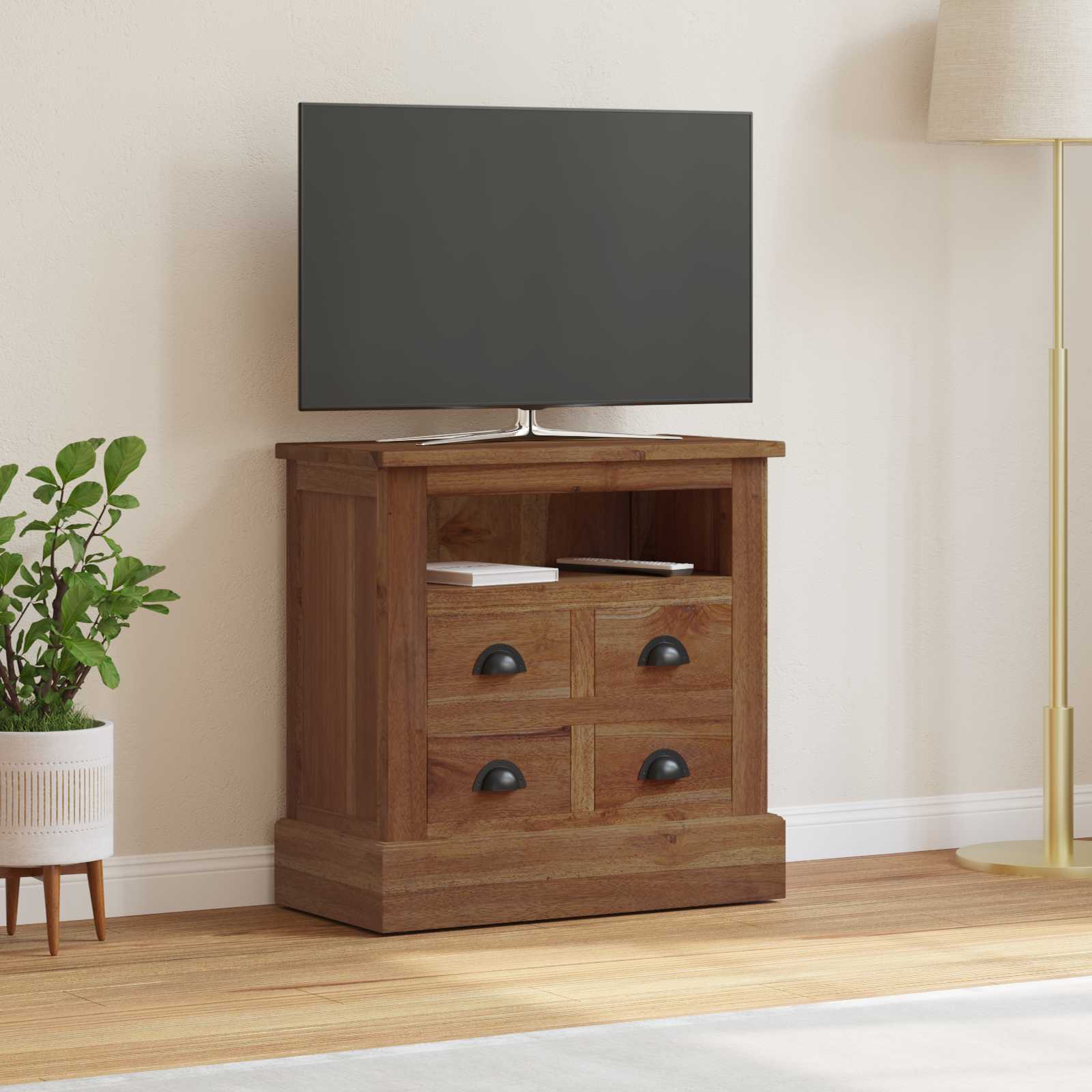 Armoire de rangement avec tiroir Naturel 60 x 30 x 60 cm - XIOS