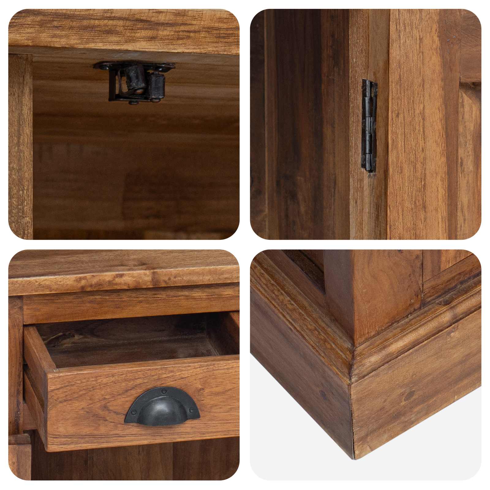 Armoire de rangement avec tiroir Naturel 65 x 30 x 75 cm - XIOS