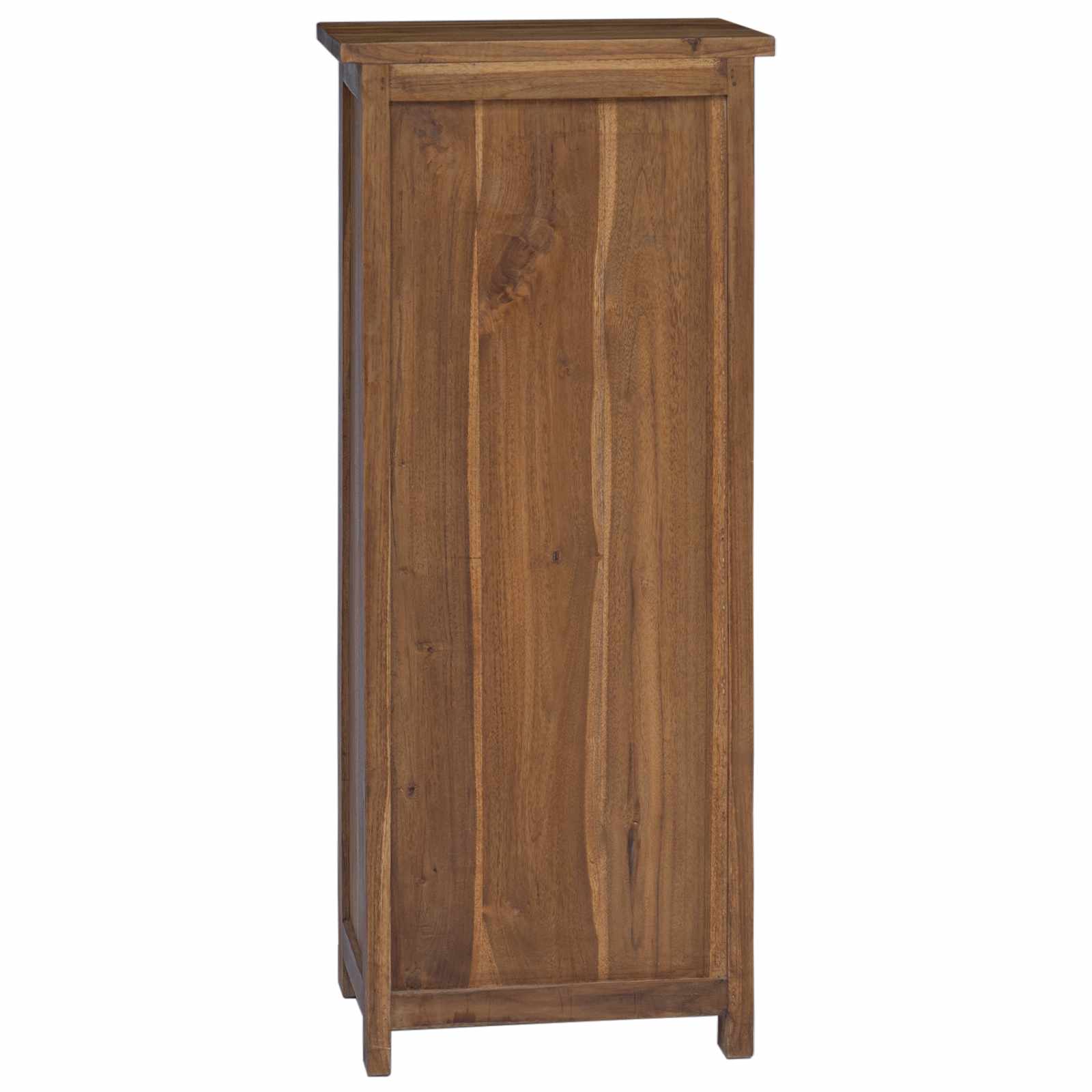 Commode avec tiroir Marron 45 x 35 x 110 cm Bois de teck massif - XIOS