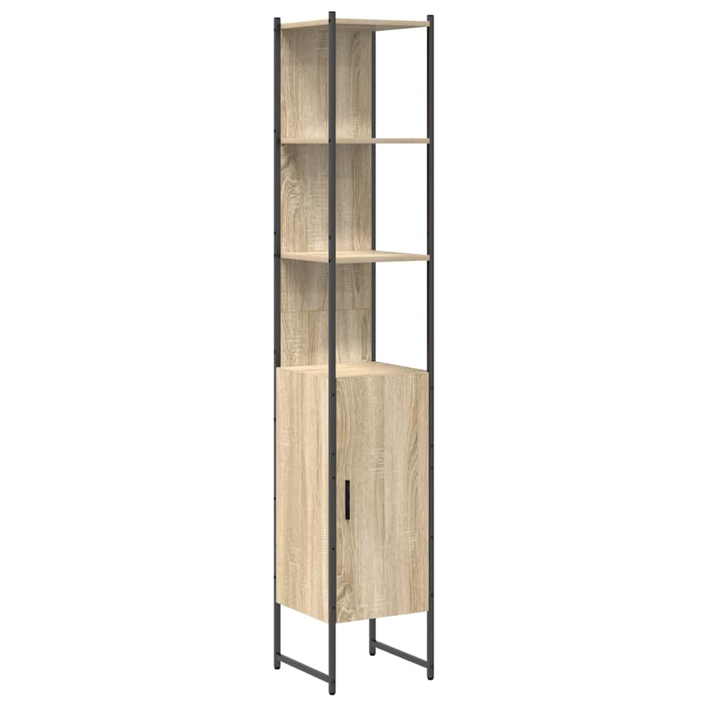 Ensemble de mobilier de salle de bain 3 pc Chêne Sonoma