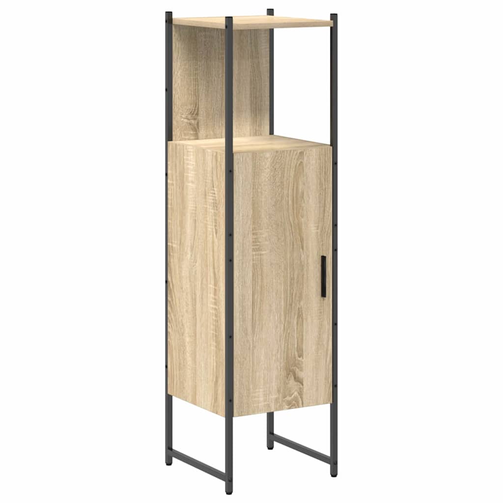 Ensemble de mobilier de salle de bain 4 pc Chêne Sonoma