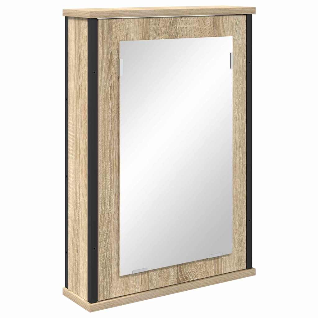 Ensemble de mobilier de salle de bain 3 pc Chêne Sonoma