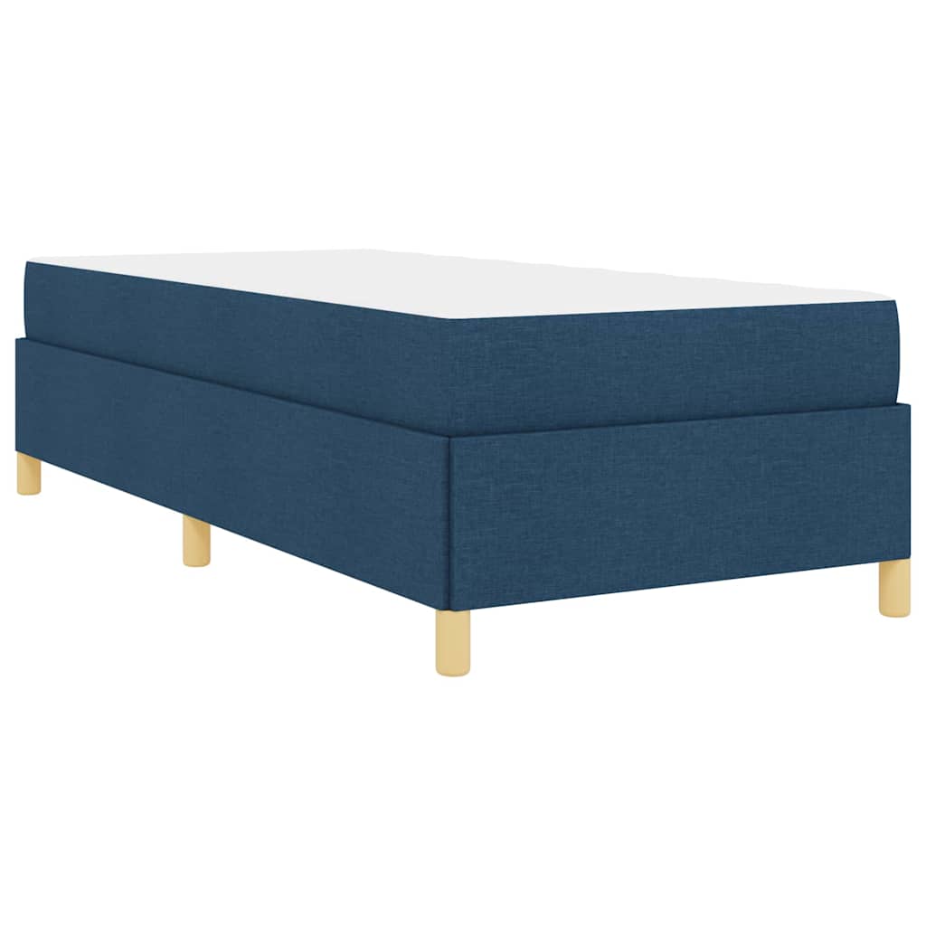 Cadre de lit Bleu 80 x 200 cm tissu - XIOS
