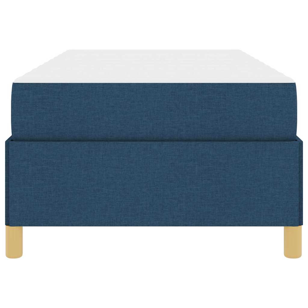 Cadre de lit Bleu 80 x 200 cm tissu - XIOS