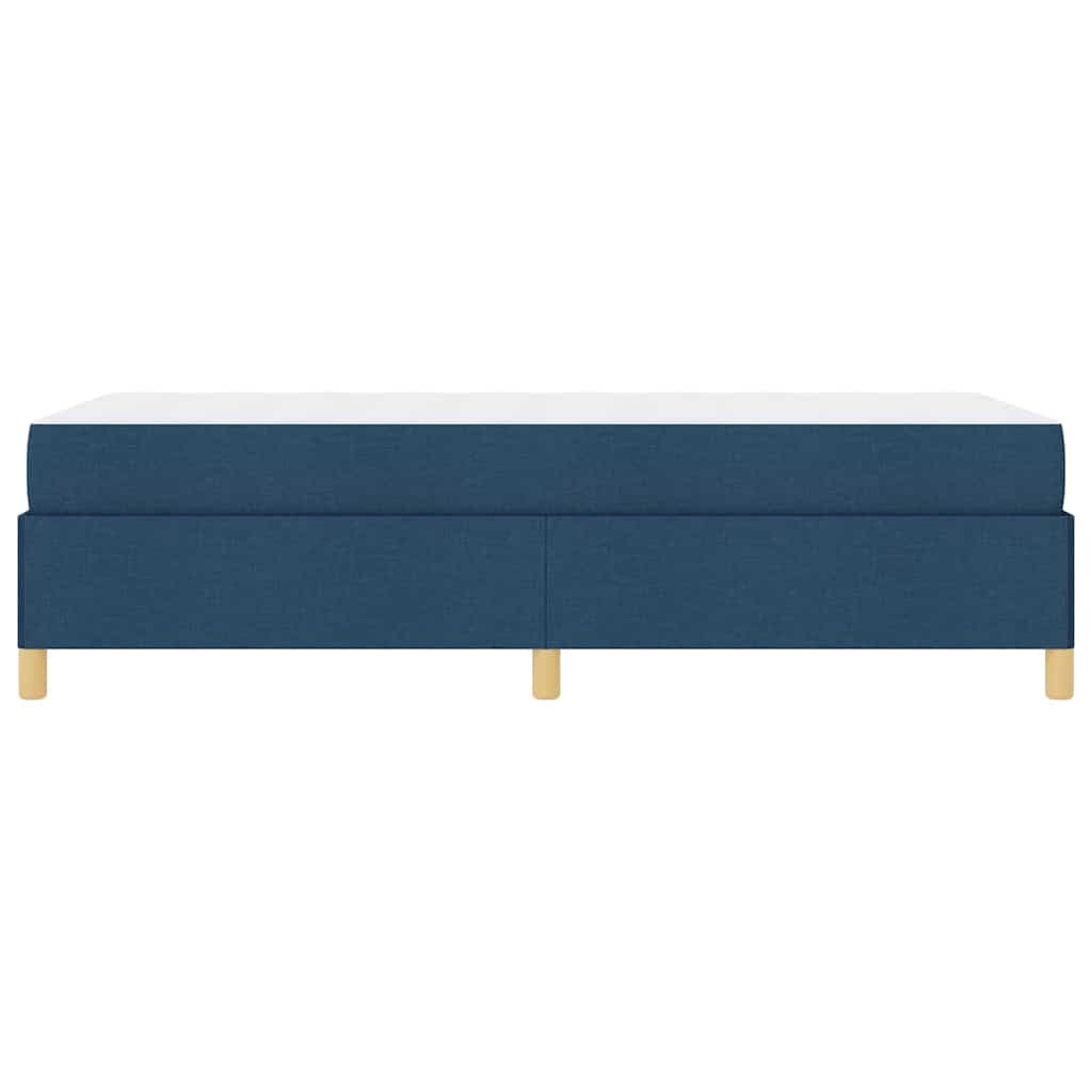 Cadre de lit Bleu 80 x 200 cm tissu - XIOS