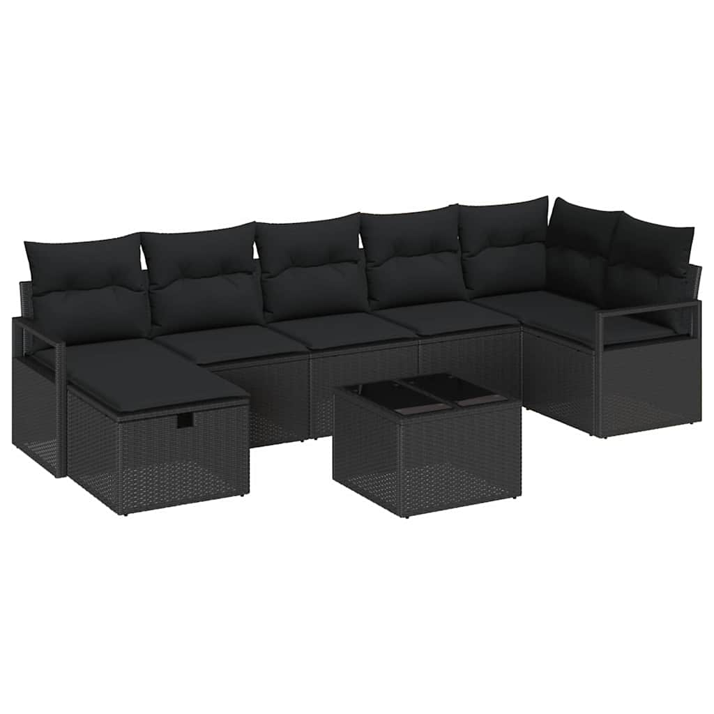 Ensemble de Canapés avec coussin 5 pcs polyrotin - XIOS