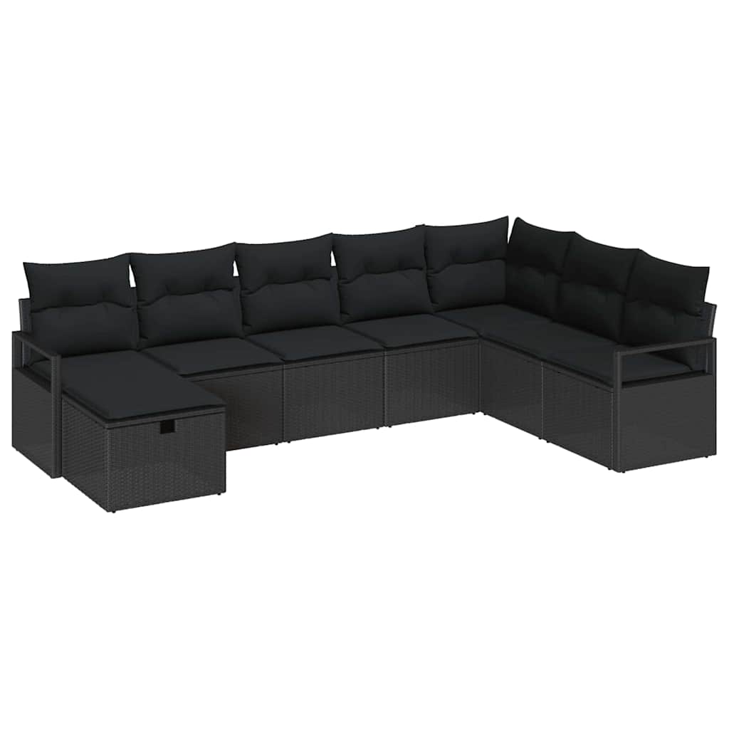 Ensemble de Canapés avec coussin 6 pcs polyrotin - XIOS