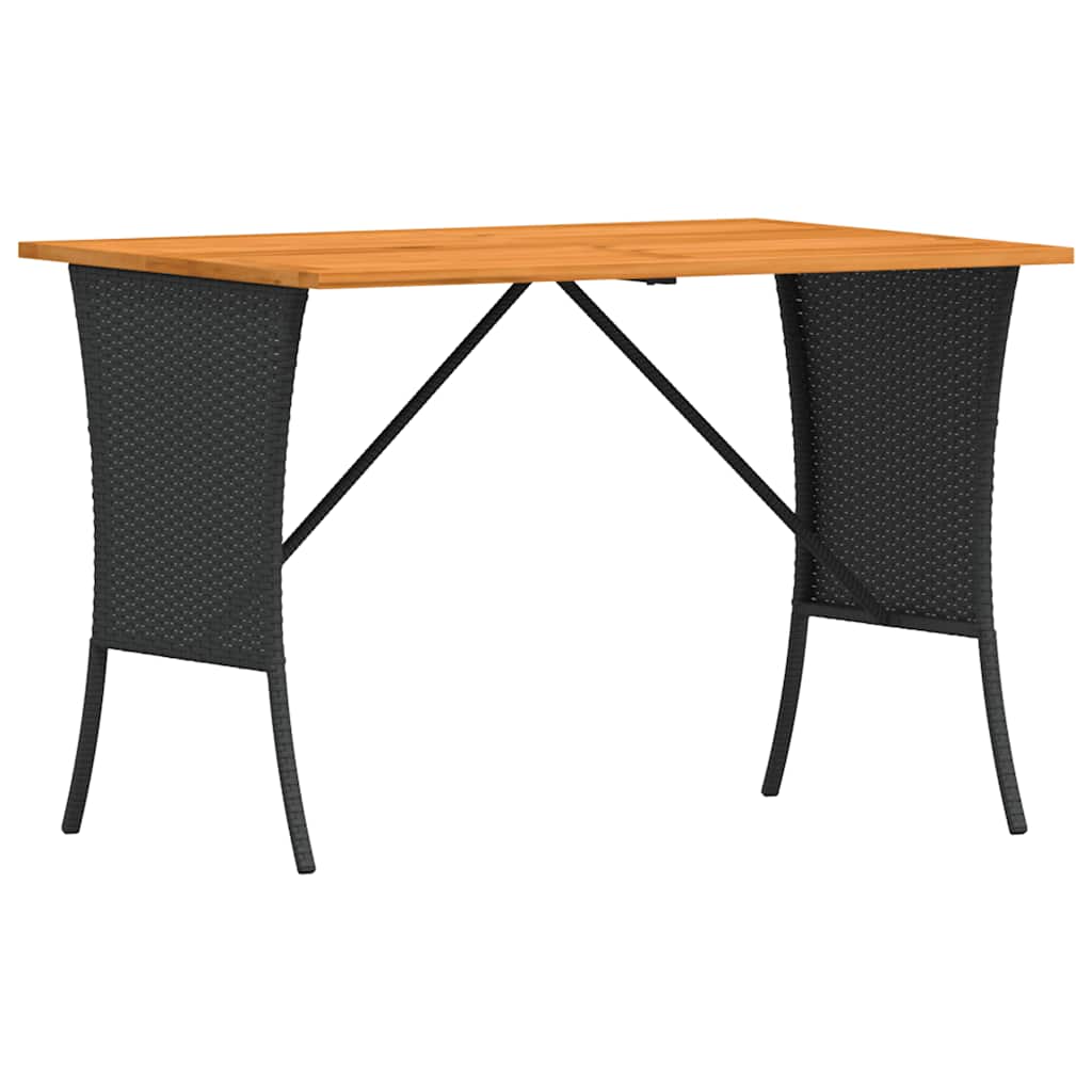 Salon de jardin 4 pcs avec coussins noir résine tressée - XIOS