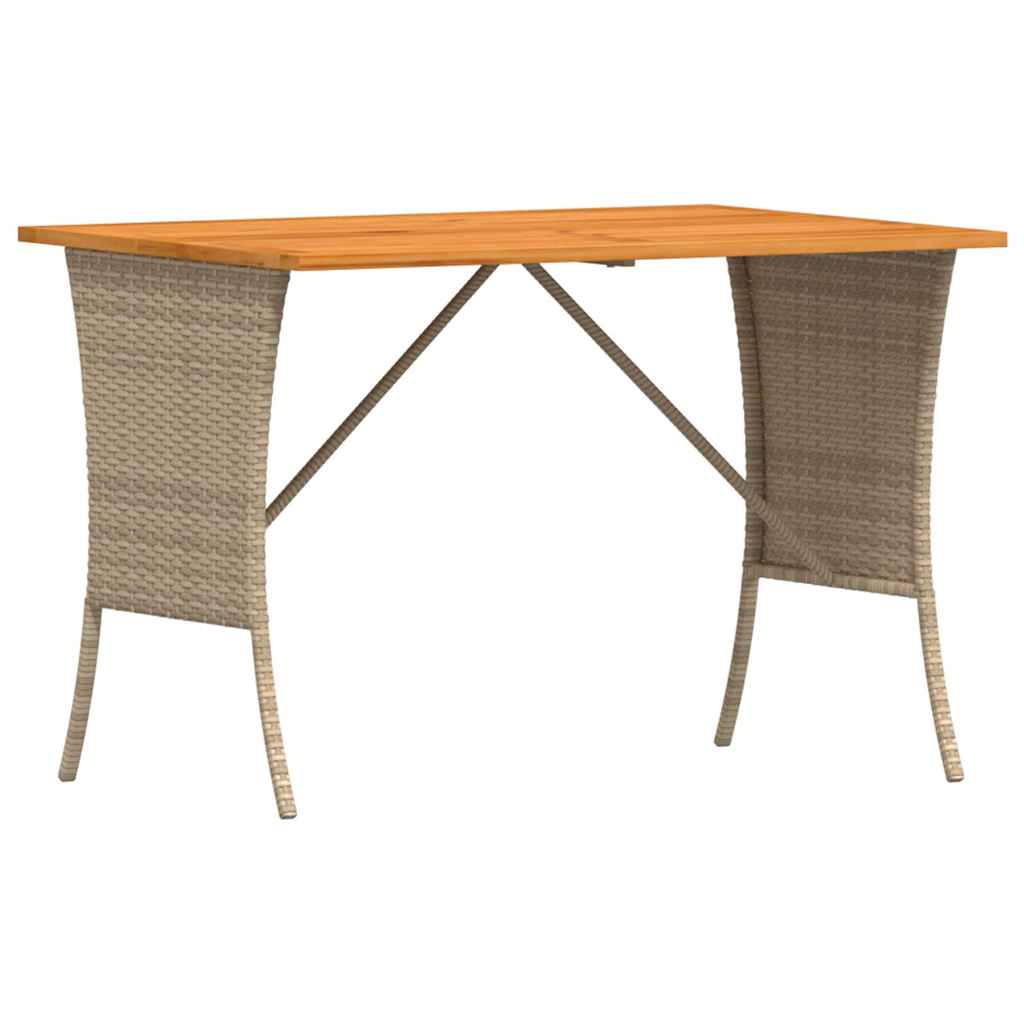 Salon de jardin avec coussins 4 pcs beige résine tressée - XIOS