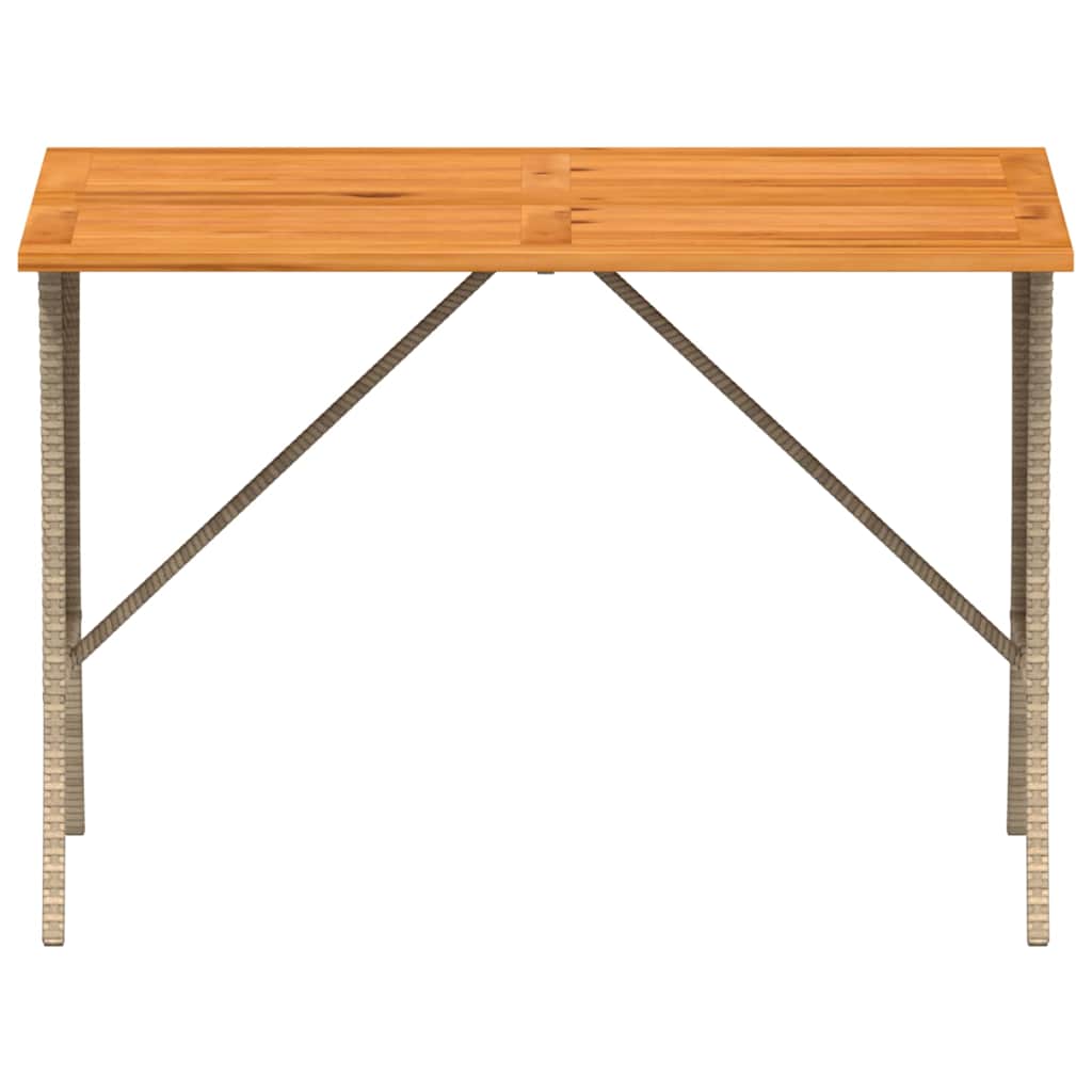 Salon de jardin avec coussins 3 pcs beige résine tressée - XIOS