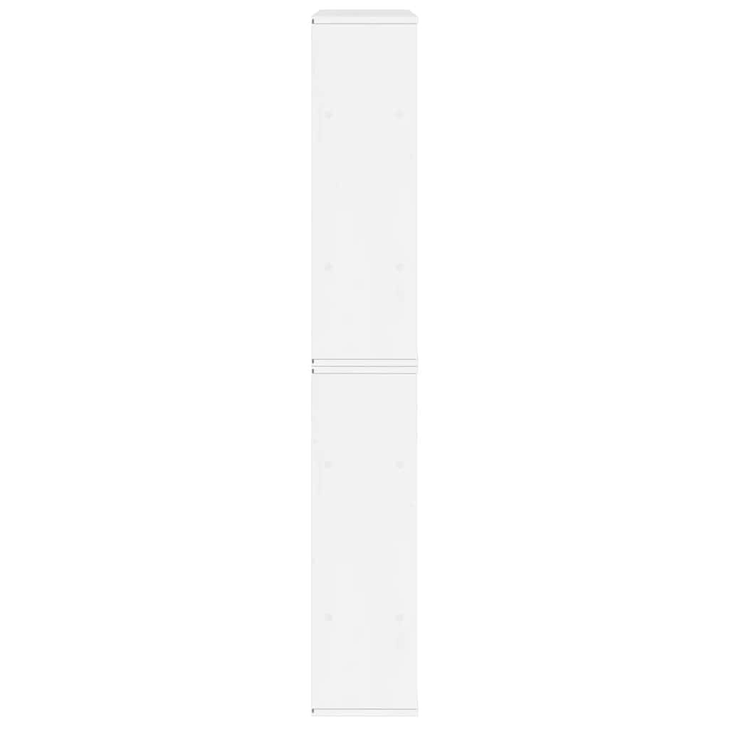 Armoires latérales 6 pcs ODDA blanc 40x24x79 cm bois massif pin - XIOS