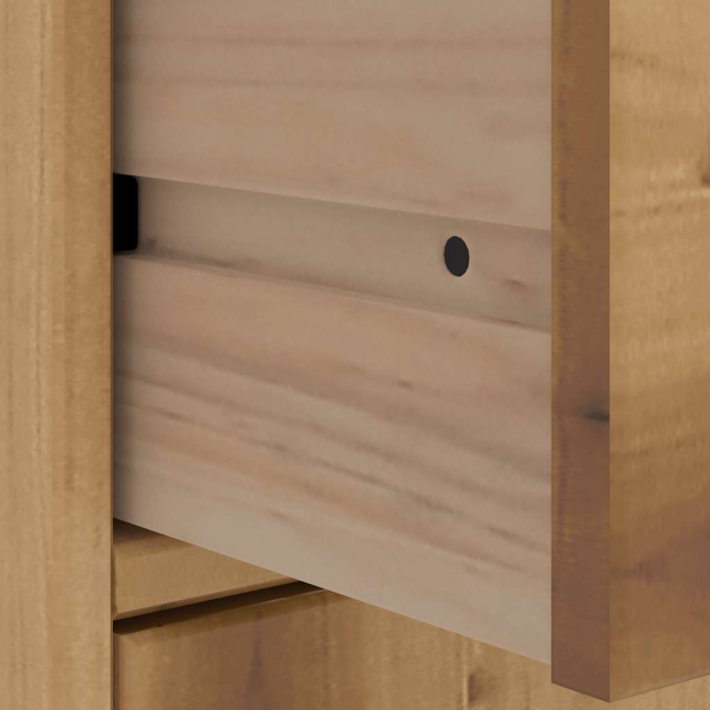 Armoires latérales 5 pcs ODDA 40x24x79 cm bois massif pin