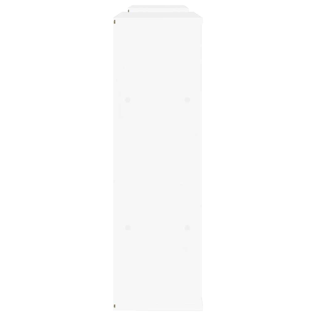 Meubles TV 5 pcs avec rangement ODDA blanc bois de pin massif