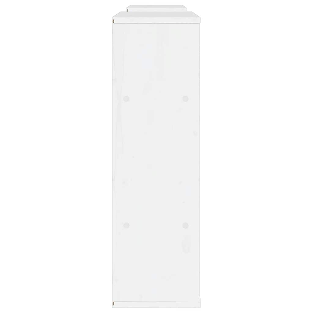 Meubles TV 5 pcs avec rangement ODDA blanc bois de pin massif