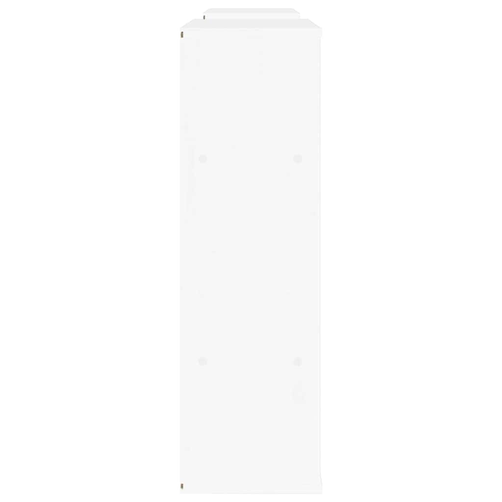 Meubles TV 5 pcs avec rangement ODDA blanc bois de pin massif