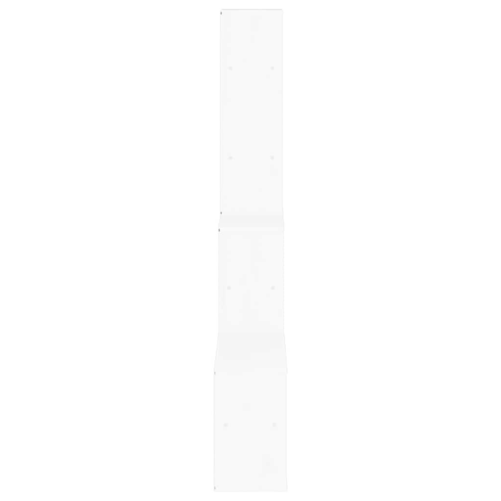 Meubles TV 4 pcs avec rangement ODDA blanc bois de pin massif
