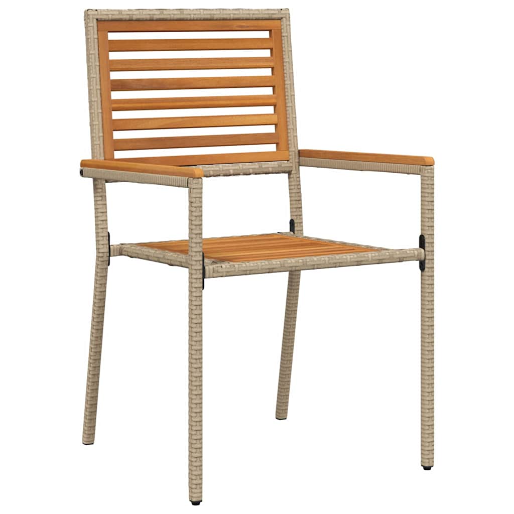 Ensemble de salle à manger pour jardin 7 pcs Beige - XIOS