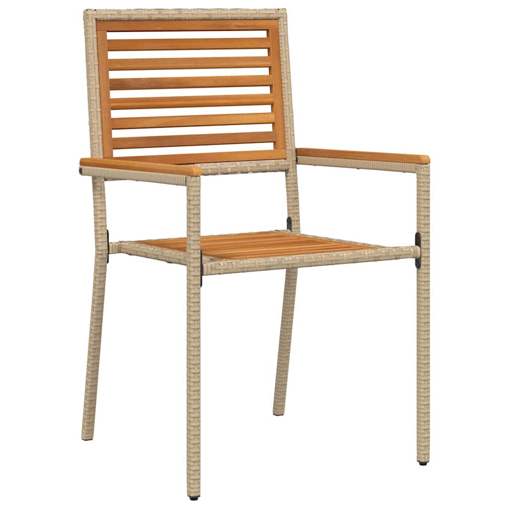 Ensemble de salle à manger pour jardin 5 pcs Beige - XIOS