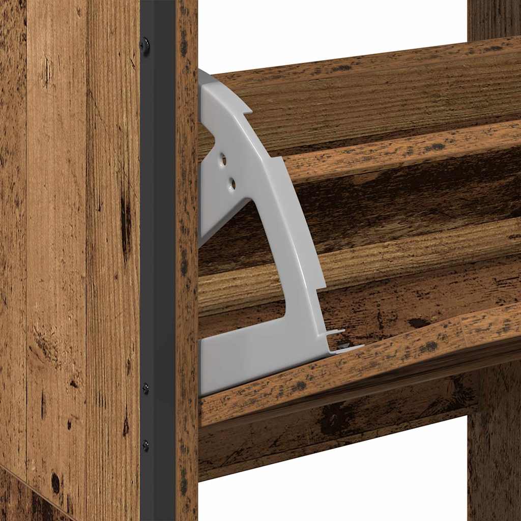 Cabinet à chaussures 100 x 34 x 112 cm Bois d'ingénierie