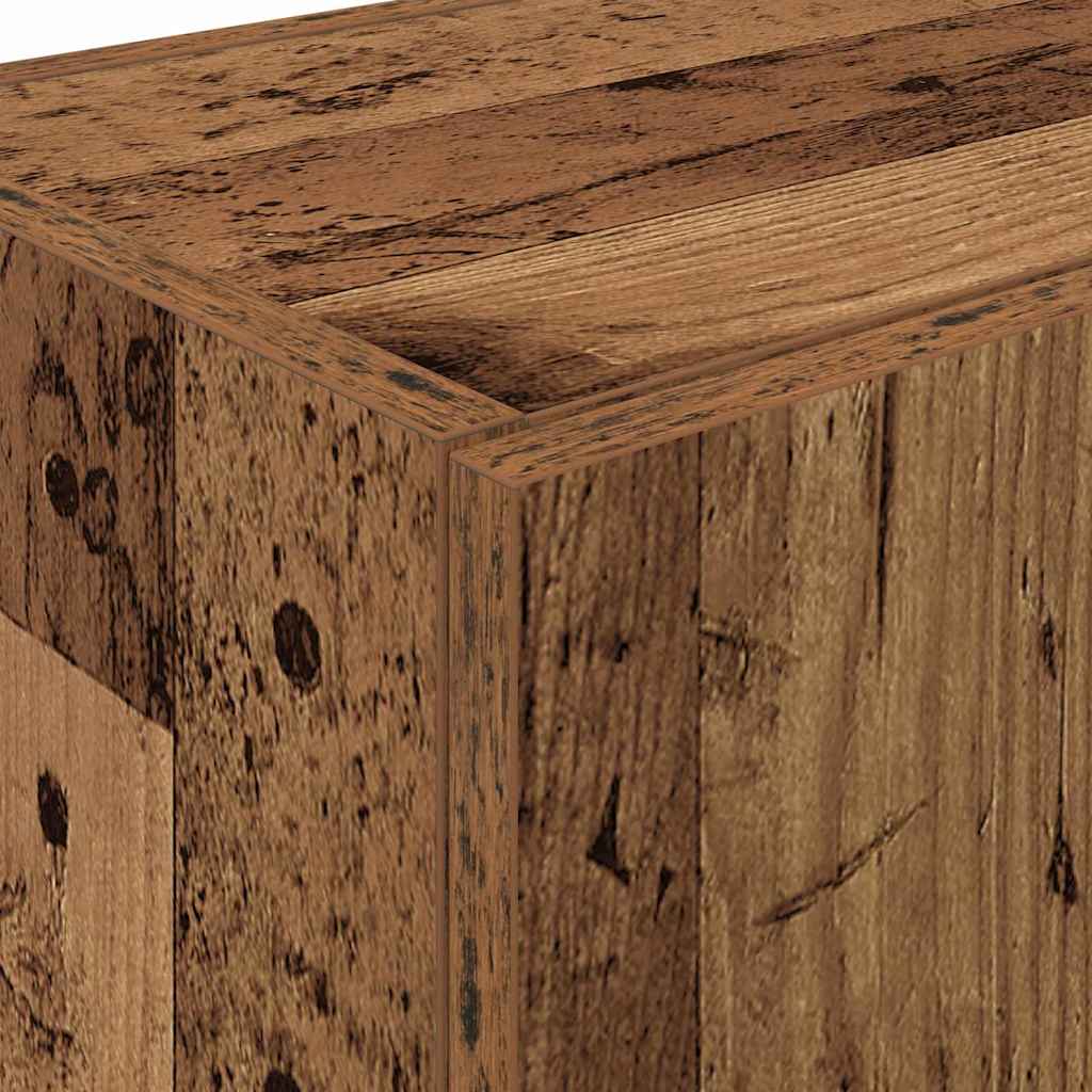 Buffet de cuisine Bois ancien 60 x 50 x 180 cm - XIOS