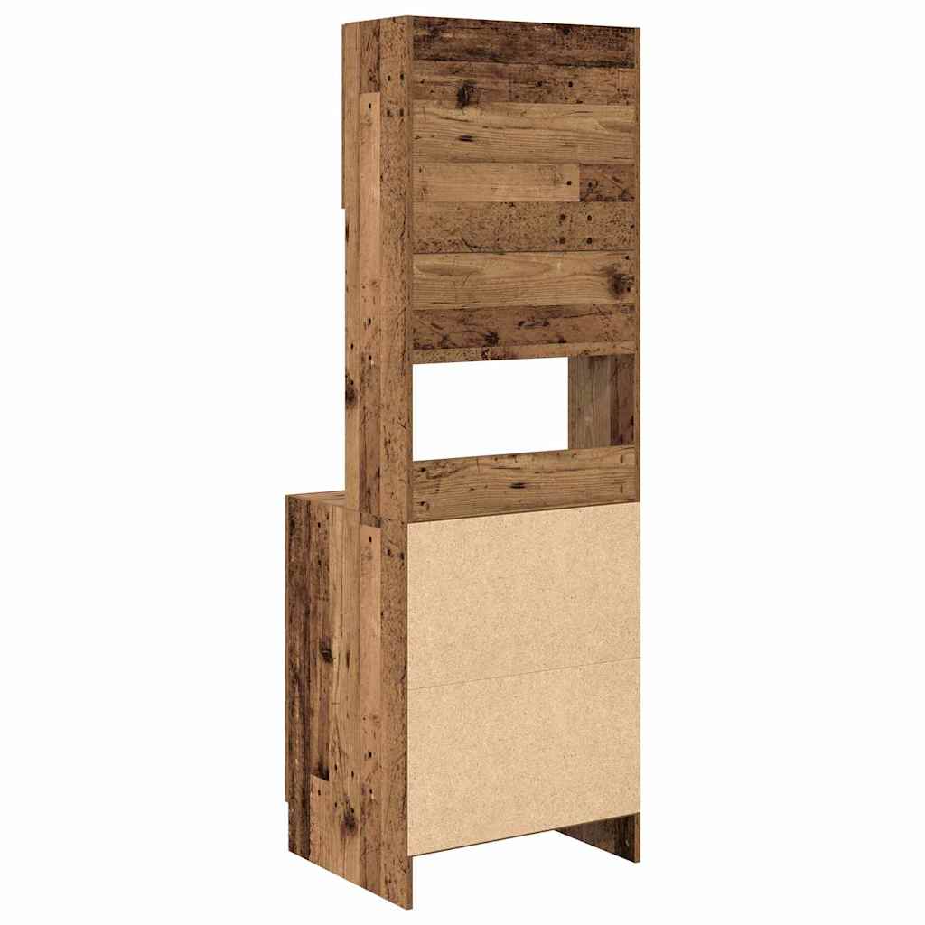 Buffet de cuisine Bois ancien 60 x 50 x 180 cm - XIOS