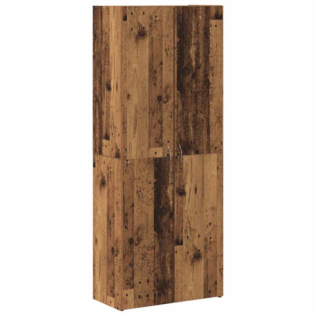 Cabinet de Bureau Bois ancien 60 x 32 x 152,5 cm